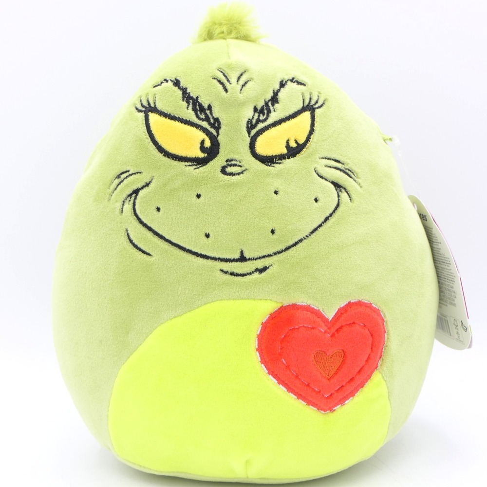 Original Squishmallows Dr. Seuss The Grinch 8" Plush w/ Tag 2025 Christmas